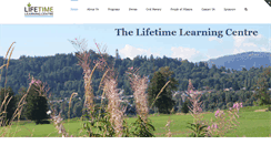 Desktop Screenshot of lifetimelearningcentre.org